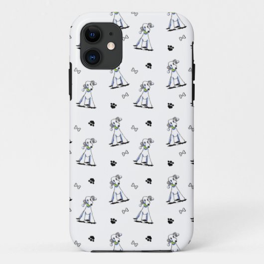 Bedlington Terriers Bones Case-Mate iPhone Hülle (Rückseite)