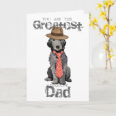 Bedlington Vater Karte (Gelbe Blume)