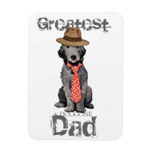 Bedlington Vater Magnet