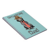 Bedlington Vater Notizblock (Rechte Seite)