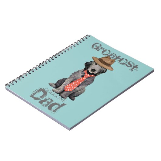 Bedlington Vater Notizblock (Linke Seite)