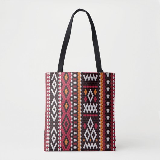 Bedouin Sadu Fabric Tasche (Vorderseite)