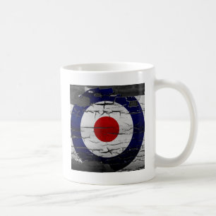 Bedrängnis-Mod-Ziel-Symbol Kaffeetasse