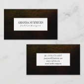 Bedrängnis Visitenkarte (Vorne/Hinten)