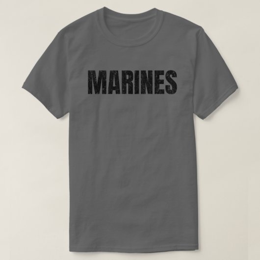 Bedrängte Marines T-Shirt (Design vorne)