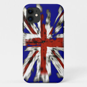 Bedrängter britischer Union Jack Case-Mate iPhone Hülle