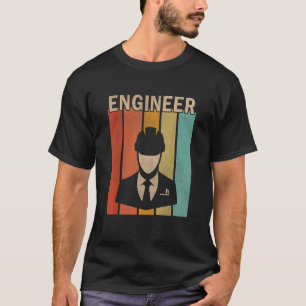 Bedrängter Ingenieur Männer Frauen Süßer Ingenieur T-Shirt