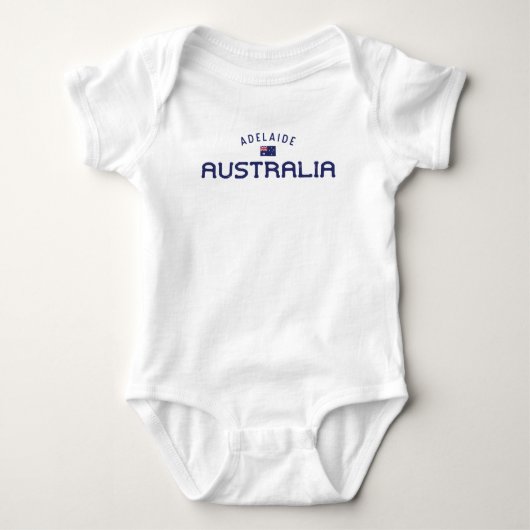 Bedrängtes Adelaide Australien Baby Strampler (Vorderseite)