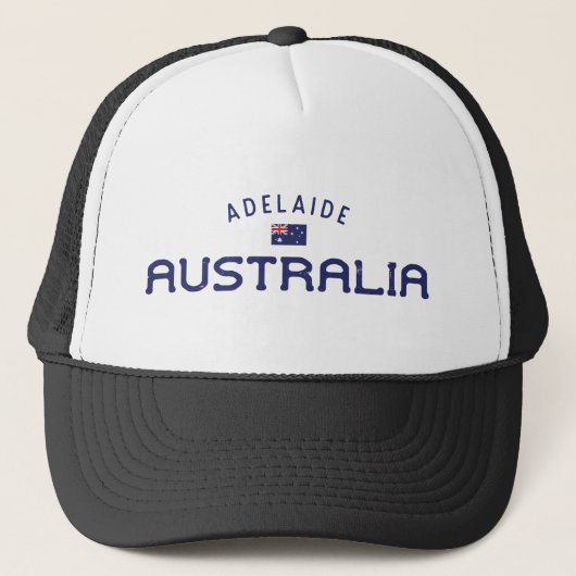 Bedrängtes Adelaide Australien Truckerkappe (Vorderseite)