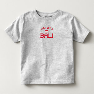 Bedrängtes Bali Indonesien Kleinkind T-shirt