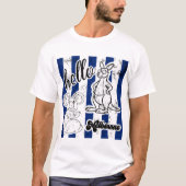 Bedrängtes Melbourne Australien Känguru T-Shirt (Vorderseite)