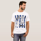 Bedrängtes Melbourne Australien Känguru T-Shirt (Vorne ganz)