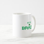 Bedrängtes Recife Brasilien Kaffeetasse (VorderseiteRechts)