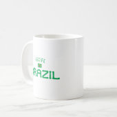Bedrängtes Recife Brasilien Kaffeetasse (Vorderseite Links)