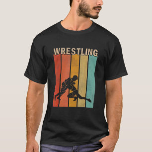 Bedrängtes Ringen  Männer Frauen Süßes Ringen Retr T-Shirt
