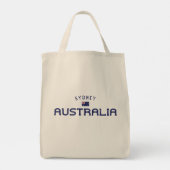 Bedrängtes Sydney Australien Tragetasche (Rückseite)