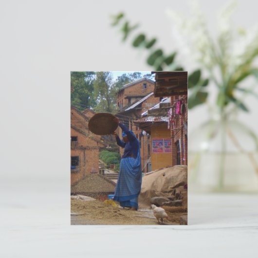 Bedrohte Postkarte (Stehend Vorderseite)