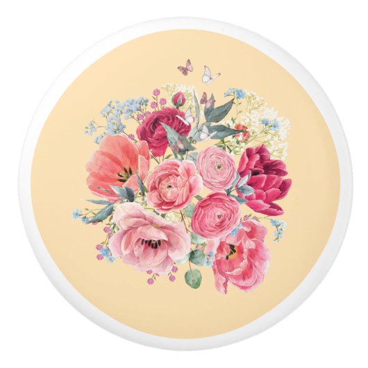 Bedroom Drawer Keramik Knopf - Bläserndes Keramikknauf (Vorderseite)