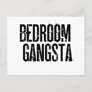 Bedroom Gangsta Postkarte