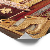 Bedroom of Queen Hortense de Beauharnais Poster (Ecke)