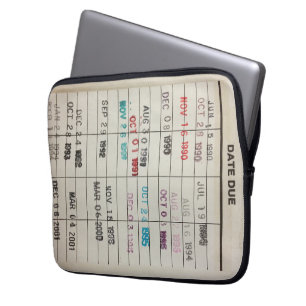 Bedruckbare Bibliotheksausweis-Elektronik-Tasche Laptopschutzhülle