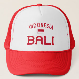 Bedrückt Bali Indonesien Truckerkappe