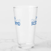 Bedrückt Edinburgh Schottland Glas (Links)