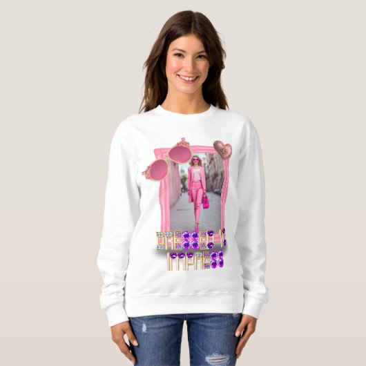 bedruckt sweatshirt (Vorne ganz)