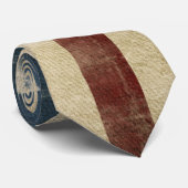 bedrückte amerikanische Flaggengestaltung Krawatte (Gerollt)