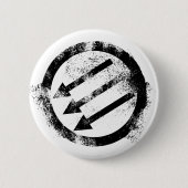 Bedrückte Anti-Faschist-Eisen-Front Button (Vorderseite)