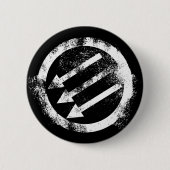 Bedrückte Anti-Faschist-Eisen-Front Button (Vorderseite)