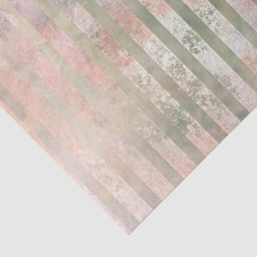 Bedrückte farbenfrohe Streifenmuster Seidenpapier (Detail)