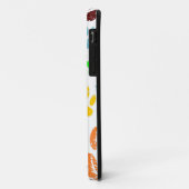 Bedrückte farbige Hundeschlittendrucke Case-Mate iPhone Hülle (Hinten/Links)