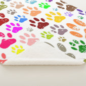 Bedrückte farbige Hundeschlittendrucke Sherpadecke (3/4)