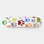 Bedrückte farbige Hundeschlittendrucke Skateboard (Horizontal)