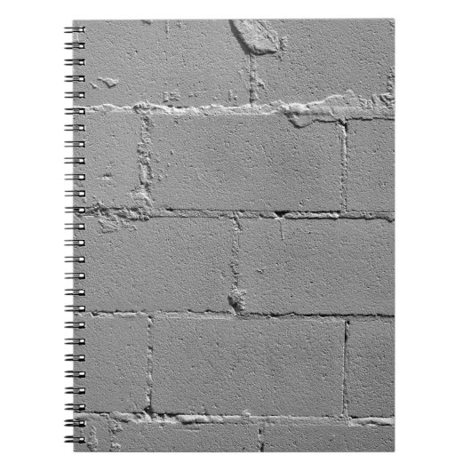 Bedruckte große Zementblöcke Notizblock (Vorderseite)