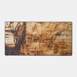 Bedrückte Grunge gekratzter Rost Textur Brown Schreibtischunterlage