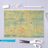 Bedrückte grunge grüne Paint Urban Loft DIY Dekora Seidenpapier (Handwerk)