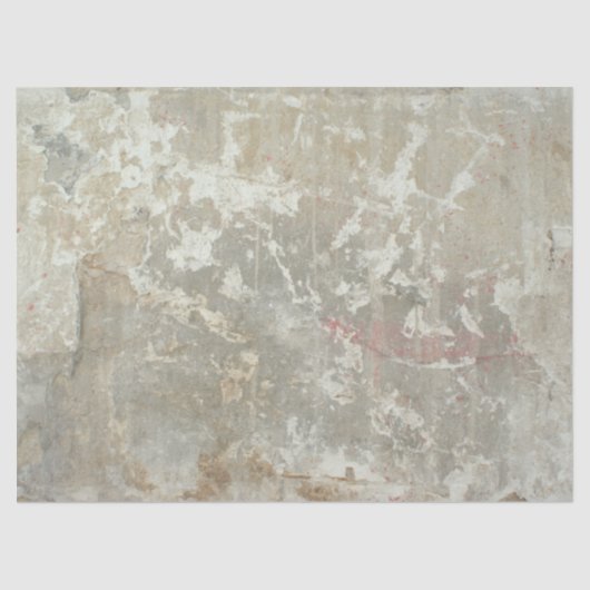 Bedrückte Grunge Scratched Wall Texture DIY Dekora Seidenpapier (Vorderseite)