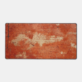 Bedrückte Grunge Terracotta Malerische Loft Dekora Schreibtischunterlage