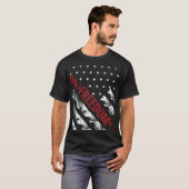 Bedrückte Grunge USA Freedom T-Shirt (Vorne ganz)