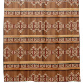 Bedrückte Holzduschvorhänge Art 1 Duschvorhang (Vorderseite)