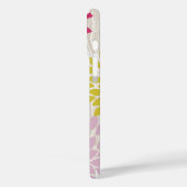 Bedruckte Imitate Holzmuster Chrysanthemum Floral Case-Mate iPhone Hülle (Rückseite / Links)