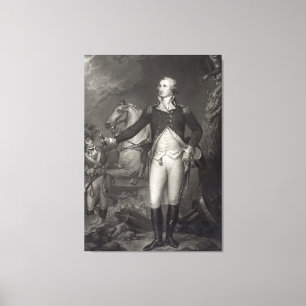Bedruckte Leinwand "Washington at Trenton"