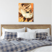 Bedruckte Leinwand "Zwei Ballerinas" (Insitu (Schlafzimmer))