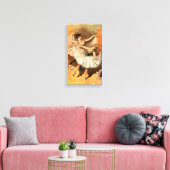 Bedruckte Leinwand "Zwei Ballerinas" (Insitu (Wohnzimmer))