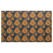 Bedruckte Stoffe, in Schwarz & Weiß & Orange Stoff (Yard (91,4 cm))