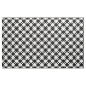 Bedruckte Stoffe, Schwarz und Weiß, Quadrate und K Stoff (Yard (91,4 cm))