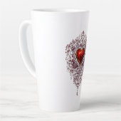 Bedruckte Tassen |Kaffeemugs |Tasse für Herzdesign (Linke Ecke)