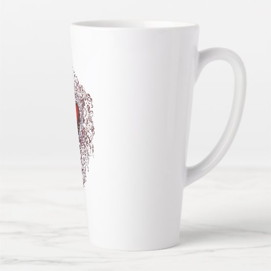 Bedruckte Tassen |Kaffeemugs |Tasse für Herzdesign (Rechts)
